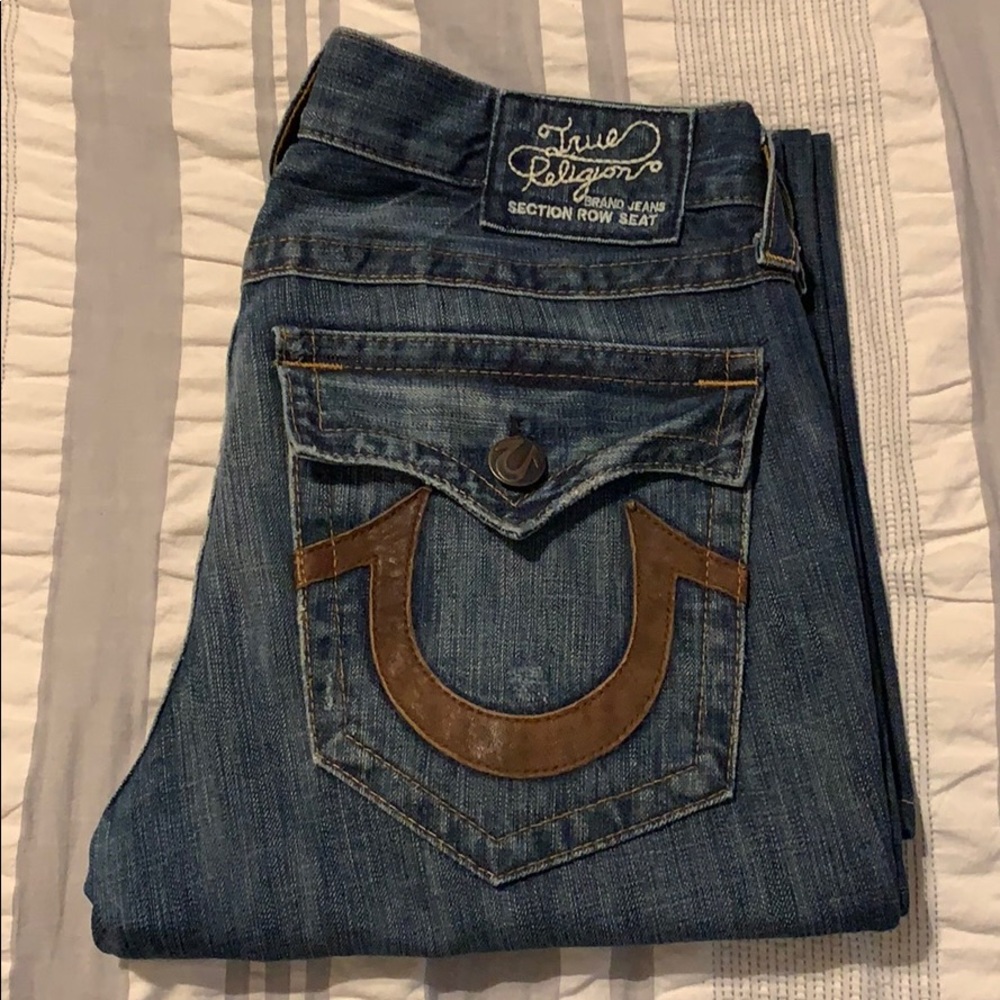 Lightly Used Men’s True Religion Size 34 Jeans